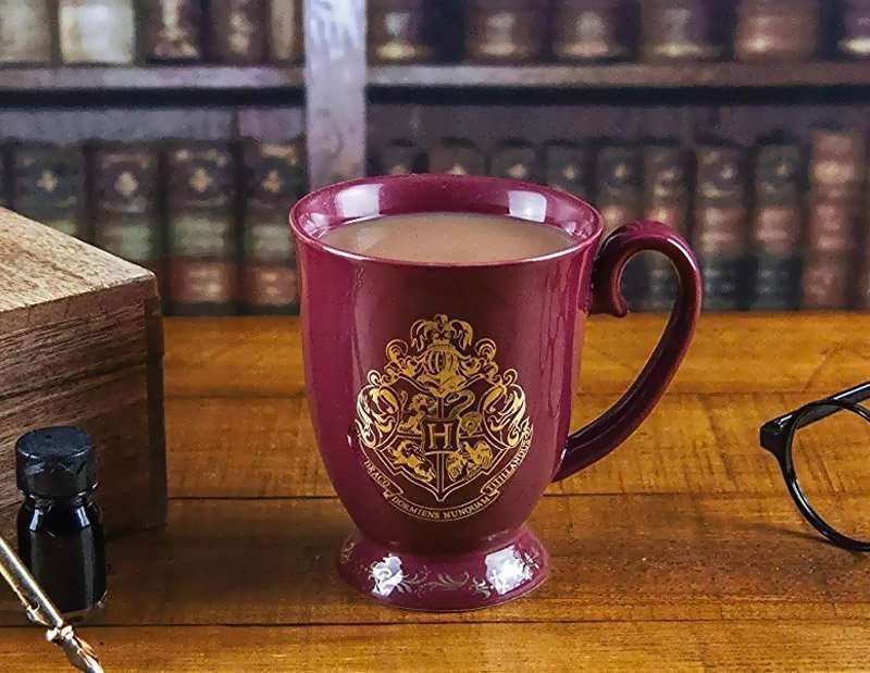 Taza de desayuno «HOGWARTS» de Harry Potter