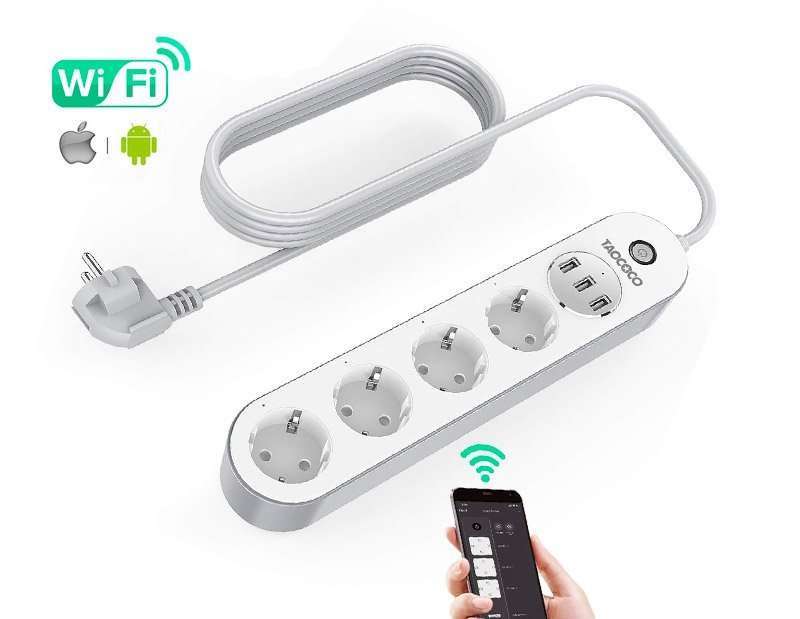 regleta inteligente de enchufes wifi